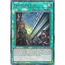 RA02-EN066 Exosister Pax : Ultimate Rare Card : 1st Edition : YuGiOh