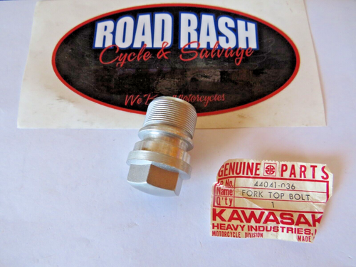 NOS Kawasaki Fork Cover Gasket 44045-012 – Fits G4TR G5 KE100 C2 S2 C2TR F3