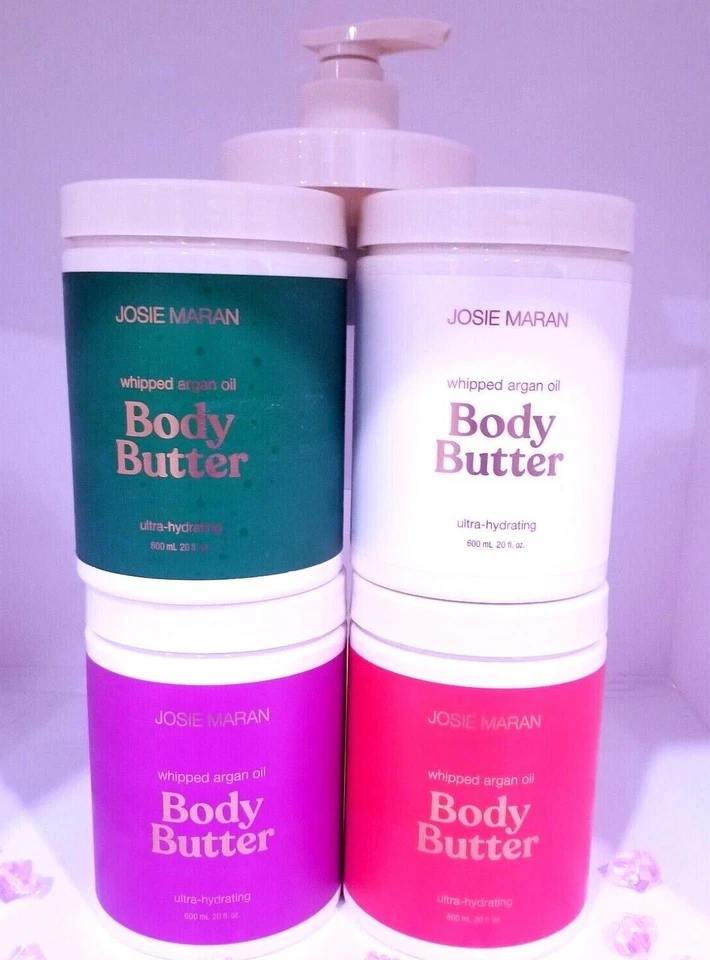 ¡MANTEQUILLA CORPORAL BATIDA JOSIE MARAN 20 OZ JUMBO! Corteza de menta - vainilla - Foto 2 de 2