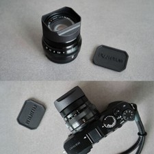 Rectangle Lens Hood Cap Cover For FUJI Fujifilm XF35mm XC35mm XF23mm F2 XF35mmF2