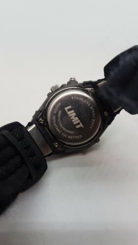 Limit 100 Meters 35mm Sports Watch for Men and Women Black Sports Watch Band - Picture 9 of 9