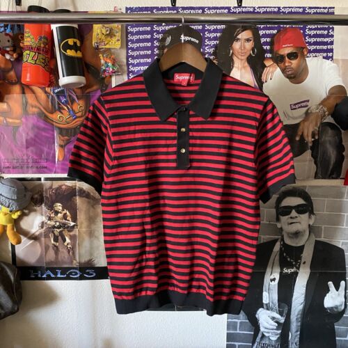 Striped polo shirt supreme - Gem Striped polo shirt supreme - Gem