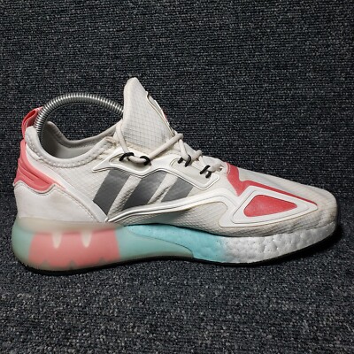 Size 9 - NASA x adidas ZX 2K Boost White Hazy Rose W for sale