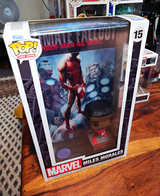 Funko Pop! Marvel Miles Morales Ultimate Fallout Spider-Man No More #15
