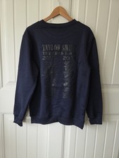 Taylor Swift Eras Tour Blue Crewneck Sweatshirt Large NWOT Tour Gift