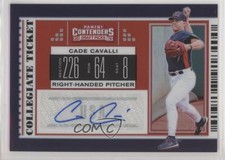 2019 Panini Elite Extra Edition 101/150 Cade Cavalli #USA-CC Auto 04h3