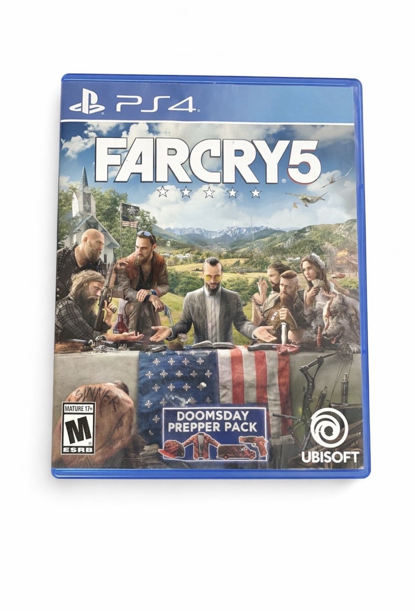 Far Cry 5 PS4 PlayStation 4 Game Day One Edition Very Good Tested
