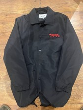 Carhatt Rocky Coach Jacket size S Black SS24 Rare sample