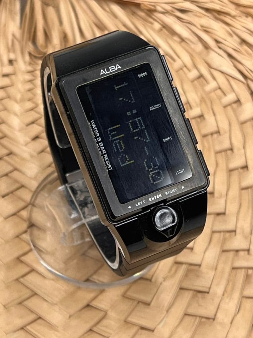Alba Spoon Web W440-4000 Seiko Digital Watch for sale online | eBay