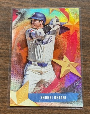 Shohei Ohtani 2025 Topps Series 1 Stars Of MLB Orange SSP /25