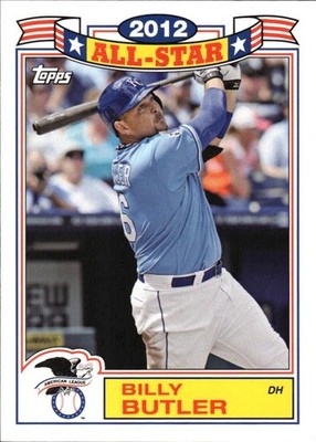 2014 Topps Archives #87-BB Billy Butler 1987 Topps All-Stars