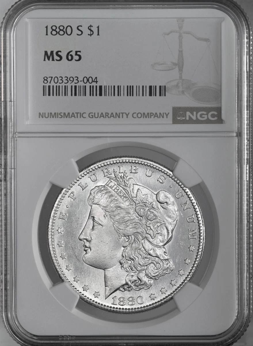 1880 S Morgan Silver Dollar Ms 65 for sale | eBay