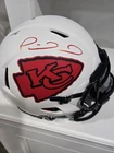 Patrick Mahomes Signed NFL Football Helmet Beckett Authenticated Original