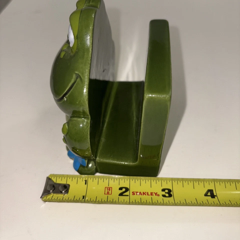 De Colección Holt Howard Difícil de Encontrar Rana Pared Porta Letras Ojos Grandes Kitsch 1973 No.5236 Japón Foto 4 de 4