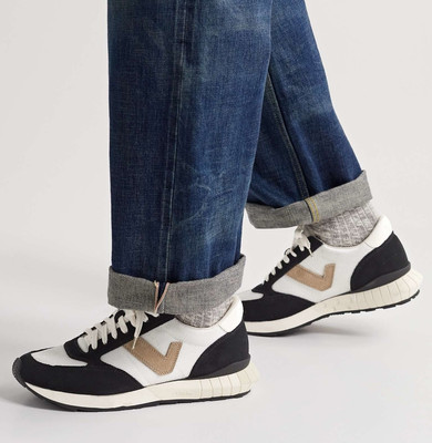 VISVIM Men s  Dunand  Suede & Leather-Trimmed Mesh Sneakers Size 10 US $990+ NEW