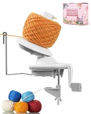 Yarn Winder, 3.5 OZ EasytoInstall and Efficiently Yarn Spinner with Lower Noi...