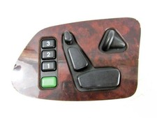 98-03 Mercedes W210 E320 E430 Seat Switch Left Birds Eye Maple 2107200148 OEM