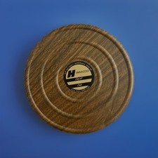Vinatge Hardwood 8 mm Film Reel With Can 7 Inch Set Of 6 With Case Holder