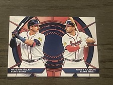 2025 Topps Dynamic Duos Austin Riley Matt Olson #DD-17 Braves