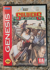 Soldiers of Fortune (Sega Genesis, 1993) CIB