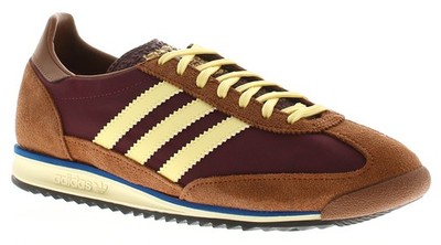 Adidas Originals Herren Sportschuhe Sl72 schmale Passform Schnürschuhe braun UK Größe