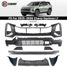 For 2025-2026 Chevy Equinox LT Front Bumper Cover Assembly Kit with Skid Plate