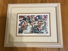 Nell Revel Smith Signed Print 5x7 - Window Box - Matted With Glass Frame