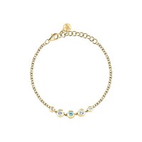 Morellato Tesori Eterni – Damenarmband Aus Gold Mit Blauen Topasen (SAXN12)