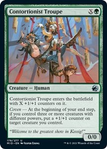 Contortionist Troupe 178/277 Innistrad: Midnight Hunt Uncommon MTG