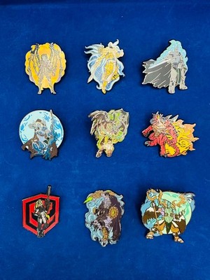 Blizzard Collectible Pins - Series 1 - Color and Gold Versions - 2014