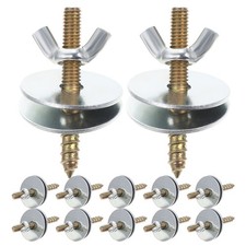 24 Sets Cage Nuts and Screws Nuts. Bird Perch Retaining Accessory