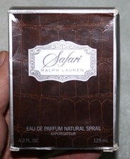 SAFARI RALPH LAUREN EAU DE PARFUM NATURAL SPRAY 4.2 FL OZ 125ML UNUSED