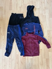 Boys Mixed Clothes Lot, 5-Piece Athletic Wear, Size 5 UA, GAP, Old Navy