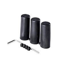 Shift Knob Adapter Gear Stick Shifter Replacement Kit Hex Head Shape Black-1