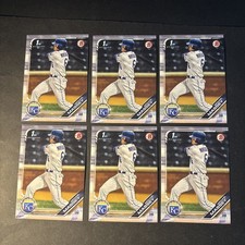 (6) 2019 1st Bowman Michael Massey Kansas City Royals