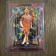 2024-25 Select Concourse Shai Gilgeous-Alexander #36 Pink Cracked Ice /99