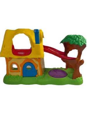 VTG Playskool Weebles Storybook Imagination Adventure Cabin Cottage House 2005