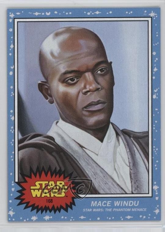 2021 Topps Star Wars Living Set /2985 Mace Windu #168 0vp0