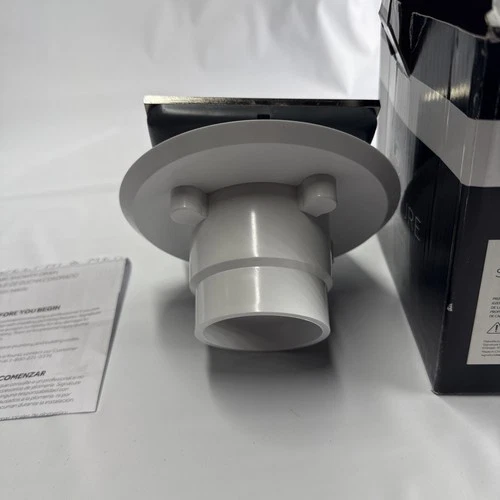 Signature Hardware SH608ZBN Menlo Square Shower Drain, Brushed Nickel - Picture 5 of 6