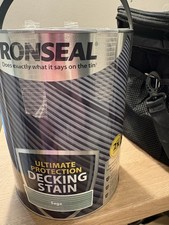 Ronseal Ultimate Protection Matt Decking Wood Stain 5L - Cedar