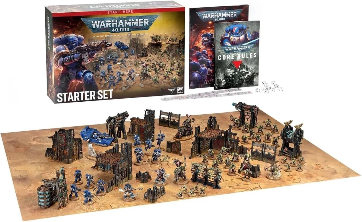 Warhammer 40K Space Marines Miniatures with Limited Release