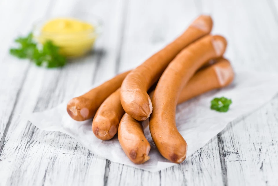 Food-United knackige Wiener Würstchen 1,1kg 20 Stück Wiener Wienerli Würstel - Bild 4 von 4