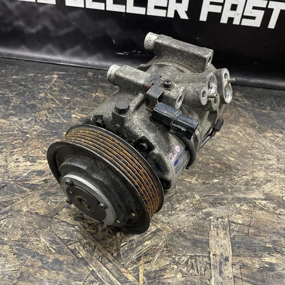 Hyundai Genesis 2013-2014 cupé 2.0 2.0T turbo original OEM compresor de aire acondicionado usado Foto 4 de 4