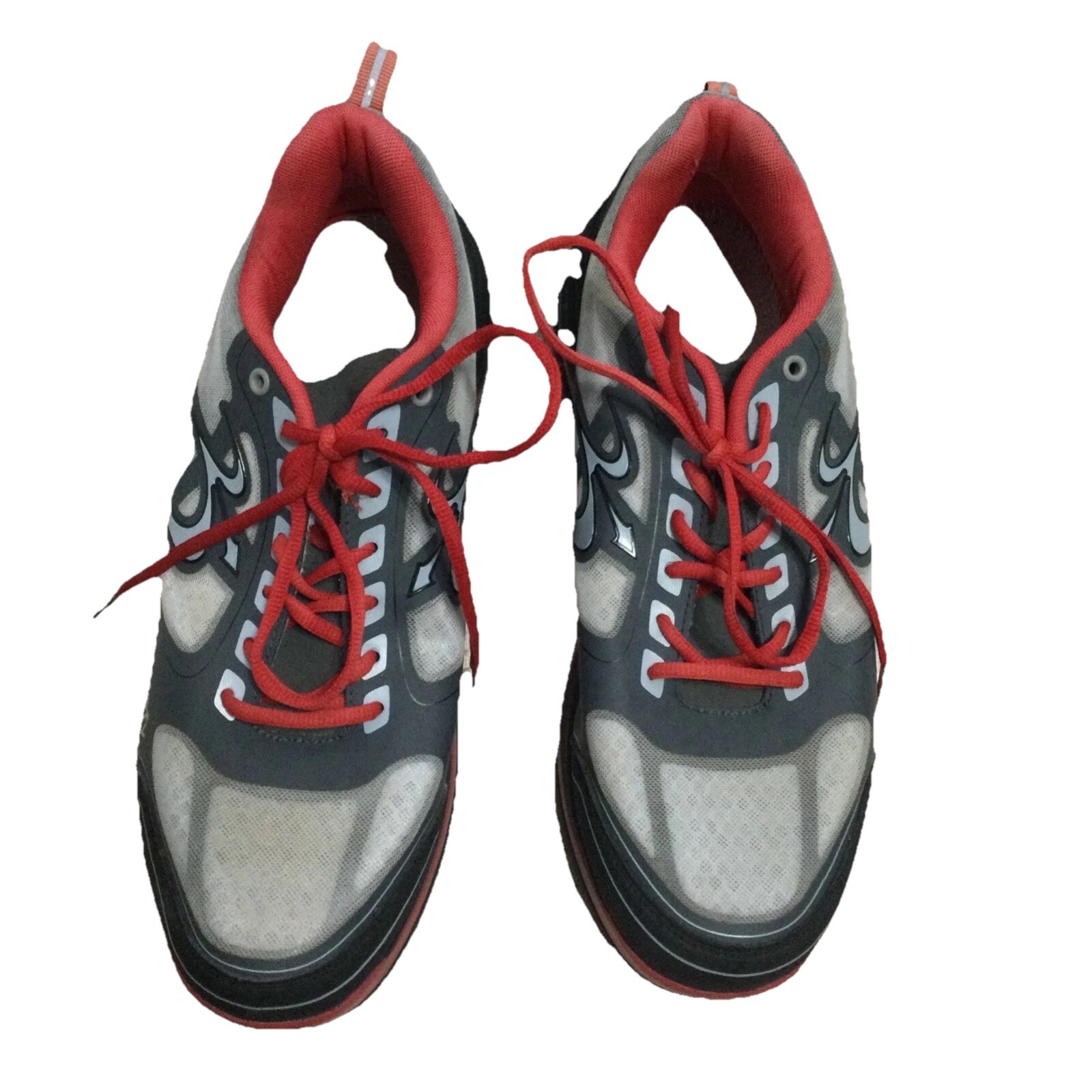 SAOLA Scarpe da ginnastica Gravity Defyer GDEFY Ion ROSSO GRIGIO uomo SNEAKER DA PASSEGGIO TAGLIA 13