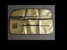 Vtg Phillips 66 Mechanics Car Fender Cover Protector Mat Made In Usa Gold Black