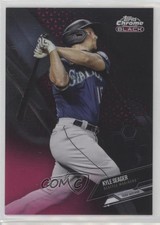 2021 Topps Chrome Black Magenta Refractor 3/10 Kyle Seager #36 1r5