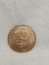 1985 Oregon State Heritage City of La Grande 100th Anniversary Token #S115