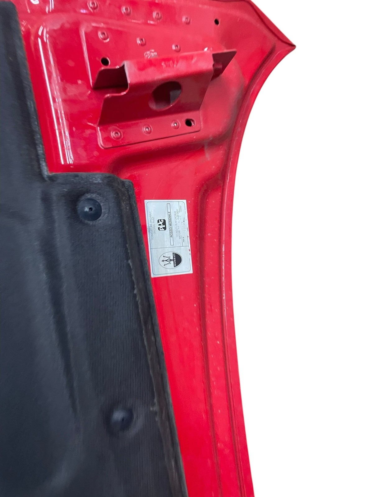 2007-2016 MASERATI GRANTURISMO 4.7L RWD FRONT LID HOOD BONNET PANEL ROSSO (RTR)