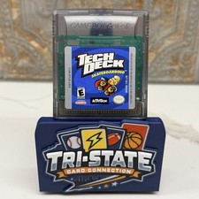 Tech Deck Skateboarding GameBoy Color Authentic Cartridge Only - TESTED
