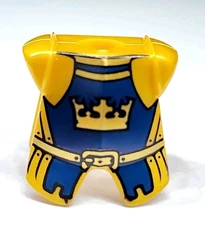 LEGO® Breast plate Armor Gold Part Castle Fantasy Era Crown King 7078 7097 7094